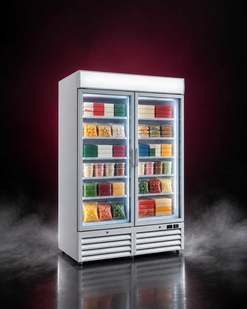 Celfrost Visi Cooler NFG 1000A — illustrative render