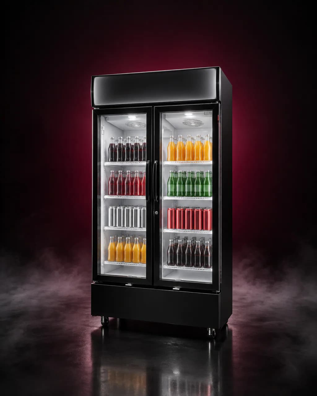 Coldwave Visi Cooler 650 L — illustrative render
