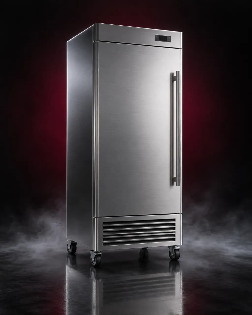 Commercial Electric Freezer — illustrative render