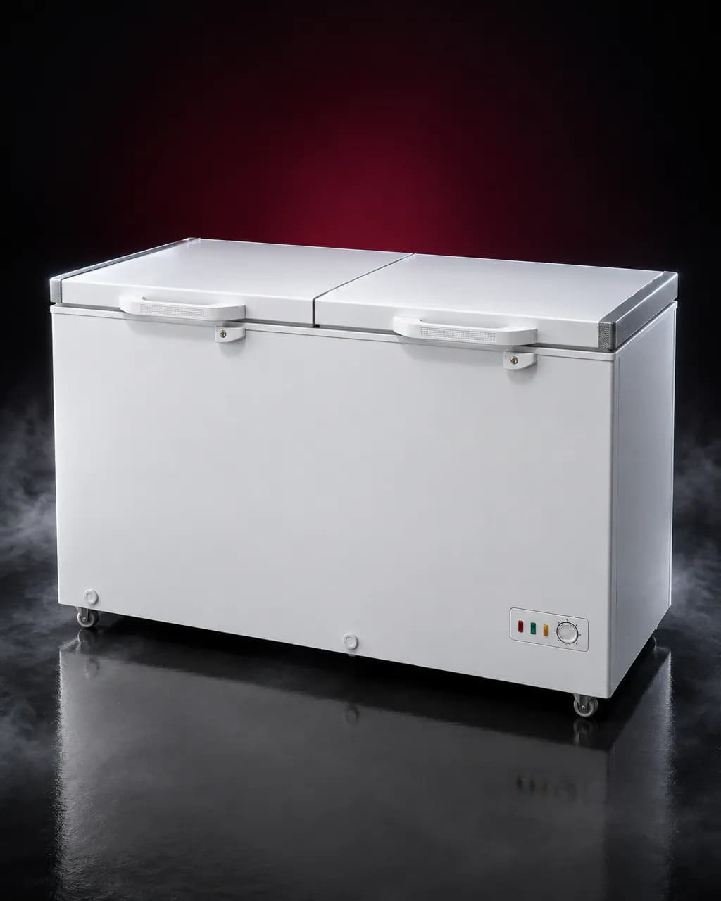 GCHFC340R2DXC Combo Deep Freezer — illustrative render