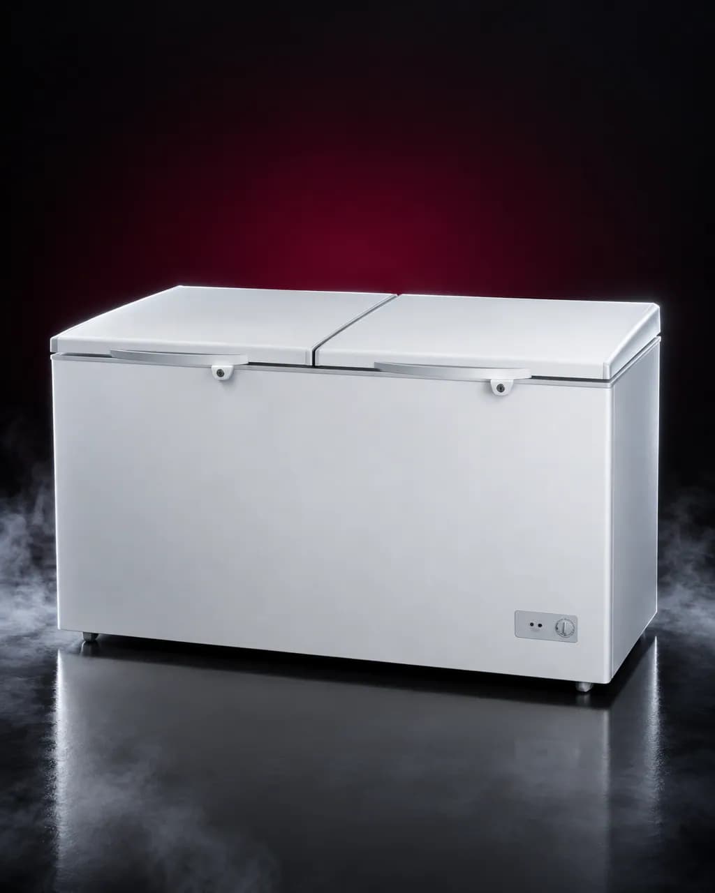 GCHW 310R6DXB Godrej Chest Freezer — illustrative render