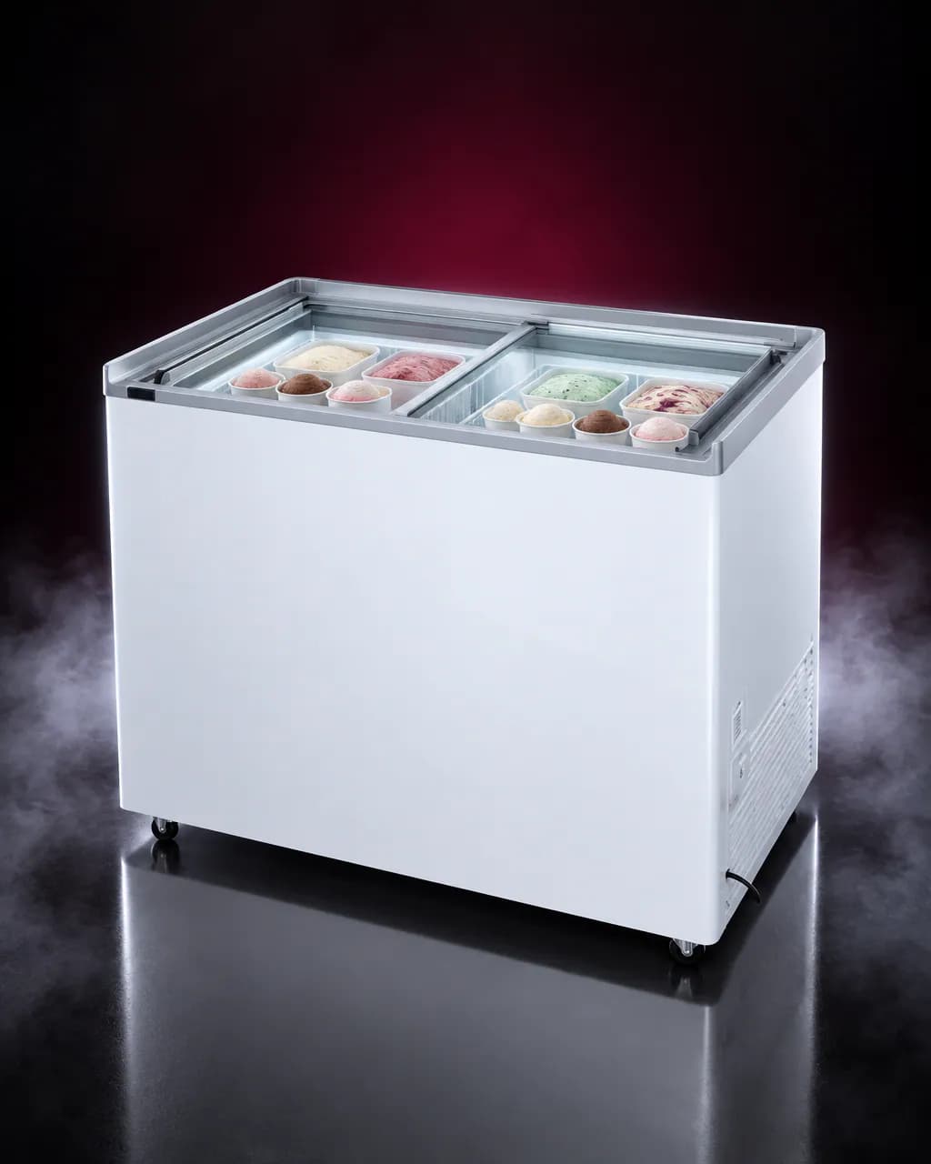 HCF-310FGMHC Portable Deep Freezer — illustrative render