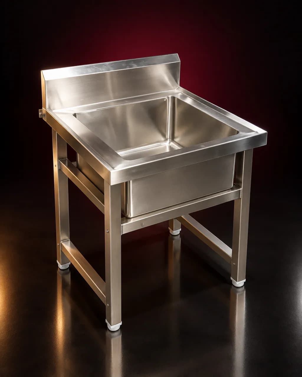 SS Sink Unit — illustrative render