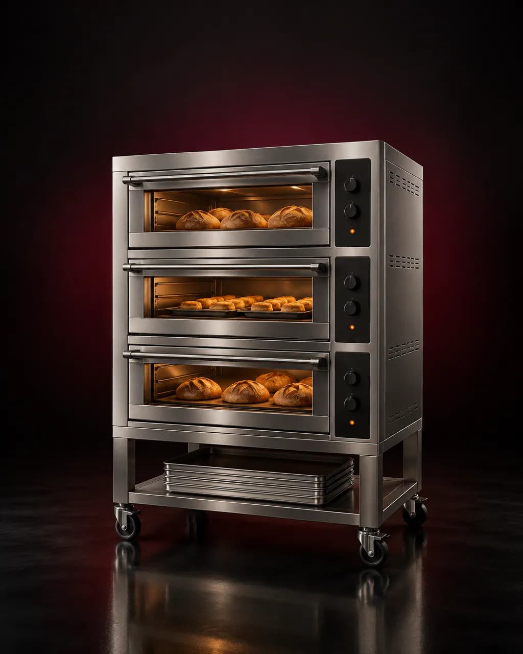 Bakery Oven — illustrative render