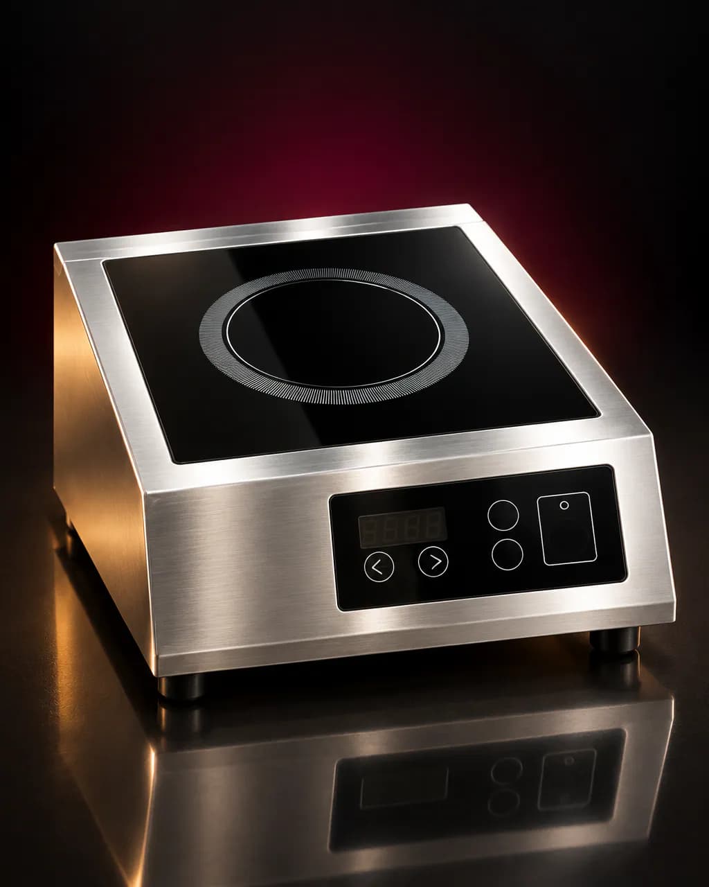 Celfrost Commercial Induction — illustrative render