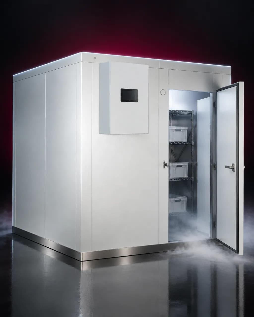 Commercial Cold Storage Rooms — illustrative render