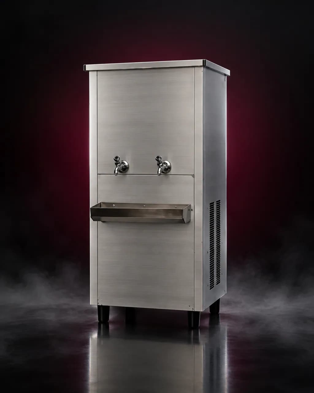 SS Water Cooler — illustrative render
